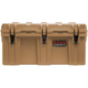 Heavy-duty ROAM 160L Rugged Case shown in Desert Tan