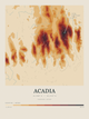 Acadia — Contour Colour print in Ember & Ochre