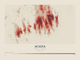 Acadia — Contour Colour print in Red Earth (landscape)