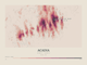 Acadia — Contour Colour print in Rose & Stone (landscape)