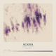Acadia — Contour Colour print in Plum & Clay (square)