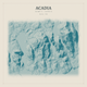 Acadia — Red Relief print in Fjord (square)