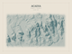 Acadia — Red Relief print in Graphite (landscape)