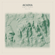 Acadia — Red Relief print in Forest Floor (square)