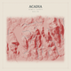 Acadia — Red Relief print in Red Earth (square)