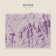 Acadia — Red Relief print in Plum & Clay (square)