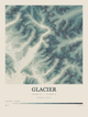 Glacier — Contour Colour print in Graphite