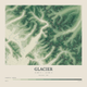Glacier — Contour Colour print in Forest Floor (square)