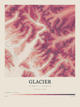 Glacier — Contour Colour print in Rose & Stone