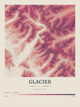 Glacier — Contour Colour print in Rose & Stone