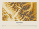 Glacier — Contour Colour print in Saffron & Slate (landscape)