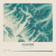 Glacier — Contour Colour print in Alpine Teal (square)