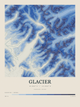 Glacier — Contour Colour print in Ultramarine