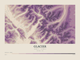 Glacier — Contour Colour print in Plum & Clay (landscape)