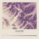 Glacier — Contour Colour print in Plum & Clay (square)