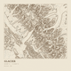 Glacier — Ink print in Atlas Light (square)
