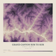 Grand Canyon Rim to Rim — Contour Colour print in Plum & Clay (square)