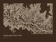 Grand Canyon Rim to Rim — Ink print in Atlas Dark (landscape)