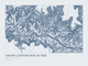 Grand Canyon Rim to Rim — Ink print in Blueprint Light (landscape)