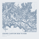 Grand Canyon Rim to Rim — Ink print in Blueprint Light (square)