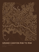 Grand Canyon Rim to Rim — Ink print in Desert Dark