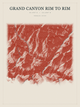 Grand Canyon Rim to Rim — Red Relief print in Ember & Ochre