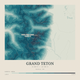 Grand Teton — Contour Colour print in Fjord (square)