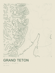 Grand Teton — Ink print in Ranger Light