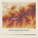 Great Smoky Mountains — Contour Colour print in Ember & Ochre (square)