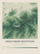 Great Smoky Mountains — Contour Colour print in Forest Floor