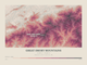 Great Smoky Mountains — Contour Colour print in Rose & Stone (landscape)
