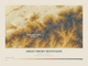 Great Smoky Mountains — Contour Colour print in Saffron & Slate (landscape)