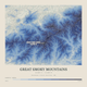 Great Smoky Mountains — Contour Colour print in Ultramarine (square)
