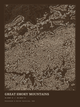 Great Smoky Mountains — Ink print in Atlas Dark