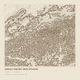 Great Smoky Mountains — Ink print in Atlas Light (square)