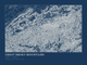 Great Smoky Mountains — Ink print in Blueprint Dark (landscape)