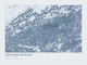 Great Smoky Mountains — Ink print in Blueprint Light (landscape)