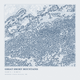 Great Smoky Mountains — Ink print in Blueprint Light (square)