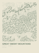 Great Smoky Mountains — Ink print in Ranger Light