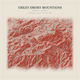 Great Smoky Mountains — Red Relief print in Ember & Ochre (square)