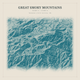 Great Smoky Mountains — Red Relief print in Fjord (square)