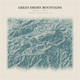 Great Smoky Mountains — Red Relief print in Graphite (square)