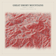 Great Smoky Mountains — Red Relief print in Red Earth (square)
