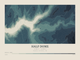 Half Dome — Contour Colour print in Graphite (landscape)