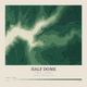 Half Dome — Contour Colour print in Forest Floor (square)
