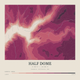 Half Dome — Contour Colour print in Rose & Stone (square)