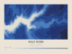 Half Dome — Contour Colour print in Ultramarine (landscape)