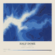 Half Dome — Contour Colour print in Ultramarine (square)