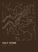 Half Dome — Ink print in Atlas Dark
