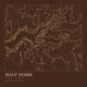 Half Dome — Ink print in Desert Dark (square)